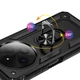 Удароміцний чохол Serge Ring for Magnet для Xiaomi Redmi 14C / Poco C75 Чорний Без бренду - зображення 5