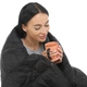 Одеяло мультифункциональное 3в1 с чехлом CAMPING MULTIFUNCTIONAL PUFFY BLANKET 4Monster 510 г 200x144см Нейлон Полиэстер 100% цвет черный C-PBF-144 - изображение 1