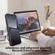Ударопрочный чехол Bracket case with Magnetic для Xiaomi Redmi Note 13 Pro 4G / Poco M6 Pro 4G Black Без бренда - изображение 8