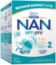 Дитяча суміш молочна суха NAN 2 Optipro з 5 олігосахаридами та L. Reuteri для дітей від 6 місяців 1 кг (8445291444300) - изображение 1