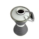 Пляшка для води Folding Travel Water Cup складана 500 мл сірий - зображення 2