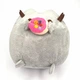 Мягкая Плюшевая Игрушка Plush Кот Пушин с пончиком Pusheen 15 см серый (1024603) - изображение 4