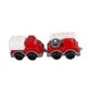 Игрушечный набор машинок 3в1 Пожарный транспорт Technok Toys 6153 пластик 10 см красный - изображение 3