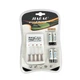 Зарядное устройство 4хААА/АА Jiabao Digital Charger JB-212 2500mA с аккумуляторами ААА белый - изображение 1
