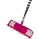 Швабра для мытья полов 110 см Time-to-clean 8042 телескопическая ручка розовый - изображение 2