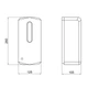 Дезинфектор Qtap Pohodli 6V бесконтактный QT170WH42923 White (Zdraví) - изображение 2