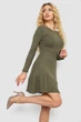 Платье с оборкой AGER XL-XXL Хаки 230R0112 (117525_837136) - изображение 3