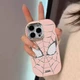 Чехол для iPhone 15 Plus матовый Spider Man, защитный, Розовый - изображение 3