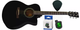 Гитара акустическая YAMAHA FS100C (Black) + Тюнер + Медиатор - изображение 1