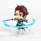Аниме фигурка нендороид Demon Slayer Клинок рассекающий демонов Kamado Tanjirou, Танджиро, подвижная, 10 см (BDD 0117) - изображение 4