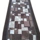 Ковровая дорожка Dinarsu Stones ширина 120 см коричневая, низкий ворс, войлочная основа, на отрез (цена за пог. м) - изображение 4
