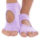 Жіночі шкарпетки для йоги з відкритими пальцями Yoga Socks протиковзкі розмір 36-41 сірі (GI-6872) - зображення 12