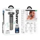 Мужская электробритва для бороды HOCO HP35 Induction 3-blade electric shaver 600mAh IPX7 Black - изображение 5