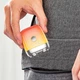 Портативная мужская роторная электробритва 3Вт HOCO Portable mini shaver DI30 IPX6 Оранжевая - изображение 7