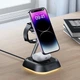 Зарядка беспроводная складная Qi2 3in1 ACEFAST E16 |20.5W Watch/Airpods/Phone| Док станция Black - изображение 3