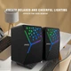 Комп'ютерна акустика колонки для ПК JEDEL S554 USB USB з RGB підсвічуванням 6W - зображення 2