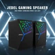Комп'ютерна акустика колонки для ПК JEDEL S554 USB USB з RGB підсвічуванням 6W - зображення 4