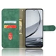 Класичний чохол-книжка Deexe Wallet Style для ZTE Nubia Focus Pro - Green - зображення 3