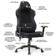 Геймерское кресло Cyberlux Poseidon Black (GM-415 B) - изображение 4