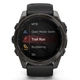 GPS смарт-годинник GARMIN fenix 8 51mm,AMOLED, Saph, CrbnGryTi/Blk, Blk/PebbleGryBnd - зображення 6