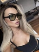 Окуляри сонцезахисні авіатор Sunshine чорні з зеленими лінзами - зображення 1