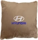 Подушка декоративная Evatech Hyundai Бежевая с вышивкой 45х45 см (MPCSHIV013) - изображение 1
