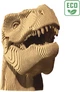 3D пазл-конструктор Cartonic 3D Puzzle T-REX Тирекс Картонный (CARTREX) - изображение 3