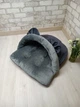 Лежак норка з капюшоном для котів та собак Animals_joy M 70*60 cм (031) - изображение 8