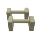 Паралети, упори для віджимання дерев'яні Wood Gym Push Up NE-WD-20 із бука 20 см 2 шт - зображення 2