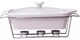 Мармит Kamille Food Warmer керамическая форма 3л 38см с подогревом - изображение 1
