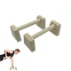 Паралети, упори для віджимання дерев'яні Wood Gym Push Up NE-WD-30 із бука 30 см 2 шт - зображення 4