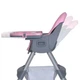 Стульчик для кормления M 5722 Lilac до 20 кг, складной, 5-ти точечный, экокожа - изображение 5