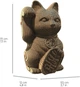 3D пазл-конструктор Cartonic 3D Puzzle Lucky cat Картонный (CARTLUCK) - изображение 4