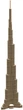 Картонний 3D пазл-конструктор Cartonic 3D Puzzle Burj Khalifa (CARTBURJ) - зображення 1