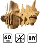 3D пазл-конструктор Cartonic 3D Puzzle Corgi Коргі Картонний (CARTCORG) - зображення 7