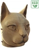 3D пазл-конструктор Cartonic 3D Puzzle Cat Картонный (CARTCAT) - изображение 4