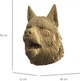 3D пазл-конструктор Cartonic 3D Puzzle Wolf Картонный (CARTWOLF) - изображение 5