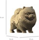 3D пазл-конструктор Cartonic 3D Puzzle Pomeranian spitz Померанский шпиц Картонный (CARTSPITS) - изображение 6