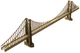 Картонний 3D пазл-конструктор Cartonic 3D Puzzle Golden Gate Bridge (CARTGGB) - зображення 4