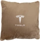 Подушка декоративная Evatech Tesla Бежевая с вышивкой 45х45 см (MPCSHIV040) - изображение 1