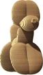 3D пазл-конструктор Cartonic 3D Puzzle Balloon Dog Собака з повітряних кульок Картонний (CARTBAL) - зображення 1