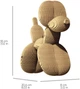 3D пазл-конструктор Cartonic 3D Puzzle Balloon Dog Собака з повітряних кульок Картонний (CARTBAL) - зображення 4