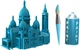 Картонный 3D пазл-конструктор Cartonic 3D Puzzle Sacré-Coeur Basilica (CARTSACRE) - изображение 8