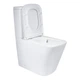 Унітаз підлоговий Qtap Tern Ultra Quiet безобідковий із сидінням Soft-Close QT17226003AW White - зображення 4