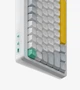 Беспроводная механическая клавиатура NuPhy Halo96 V2 / Lemon (tactile, 55gf) / Color - Ionic White / Hot-Swappable, RGB, ANSI US - изображение 3