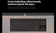 Беспроводная механическая клавиатура NuPhy Gem80 / Silent Red Clear-Top (linear, 45 gf) / Color - Obsidian Black/ Hot-Swappable, RGB, ANSI US - изображение 7