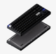 Беспроводная механическая клавиатура NuPhy Gem80 / Raspberry (linear, 46 gf) / Color - Obsidian Black / Hot-Swappable, RGB, ANSI US - изображение 1