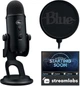Микрофон Logitech for Creators Blue Yeti Blackout (988-000521) - изображение 1