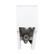Унитаз-моноблок напольный Qtap Kolibri Ultra Quiet безободковый с сиденьем Soft-close WHITE QT10226380W - изображение 6