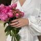 Срібна каблучка LoveR з чорним фіанітом (маркіз) 17 розмір - зображення 5